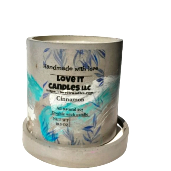 Winter Scented Soy Candle Cinnamon 10.5oz - Picture 2 of 7